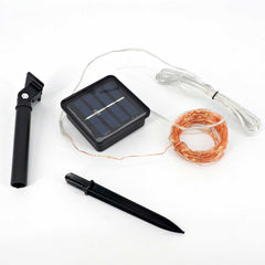 10M-100L Solar Powered String Christmas Lights Decoration