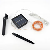 10M-100L Solar Powered String Christmas Lights Decoration