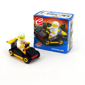 Mini Building Blocks Racing Car