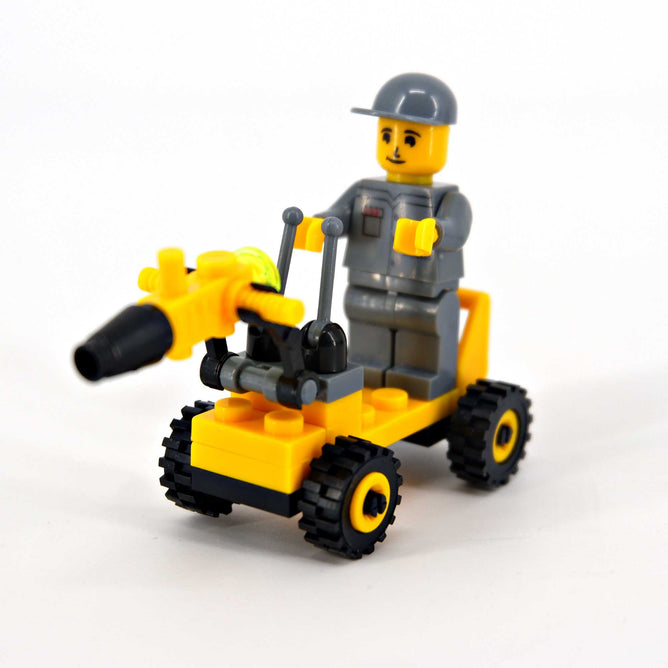 Mini Building Blocks Racing Car