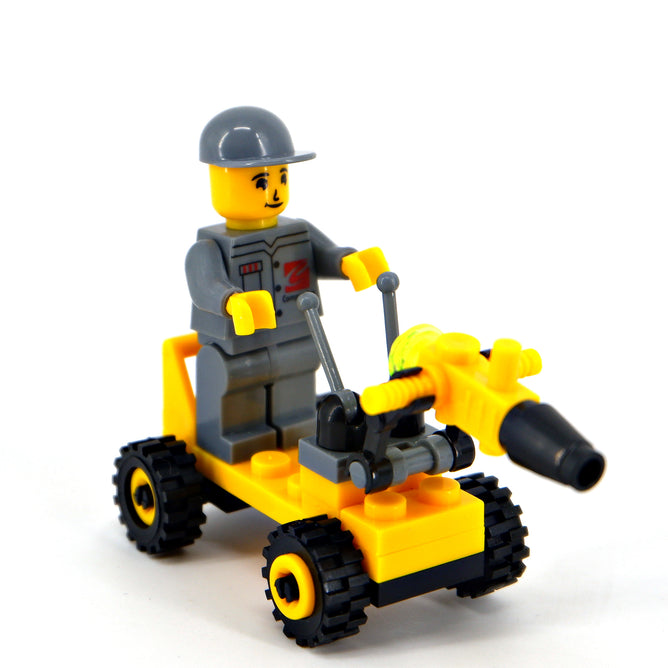 Mini Building Blocks Racing Car