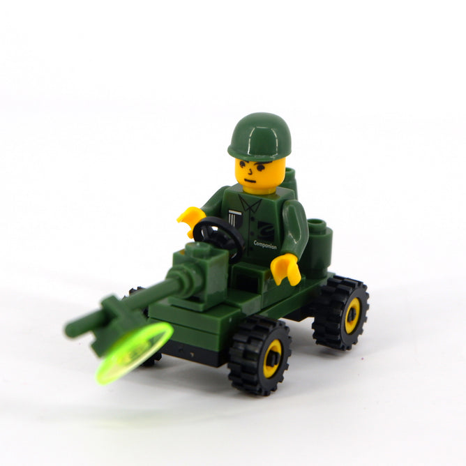 Mini Building Blocks Racing Car