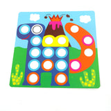 1802 Learn and Play 3D Colorful Button Idea Toy - Educational Learning Tool