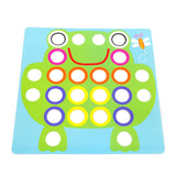 1802 Learn and Play 3D Colorful Button Idea Toy - Educational Learning Tool