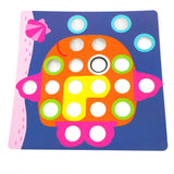 1802 Learn and Play 3D Colorful Button Idea Toy - Educational Learning Tool