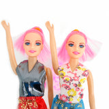 Fashion Dolls with Clothes and Accessories