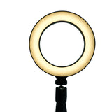 F260-1 6 Inch Dimmable LED Ringlight with 150cm Tripod Stand