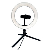 Y100 10 Inch Dimmable LED Ringlight with Tripod Stand