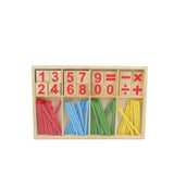 MIS Wooden Mathematical Intelligence Stick & Number - Educational Math Toys