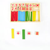 MIS Wooden Mathematical Intelligence Stick & Number - Educational Math Toys