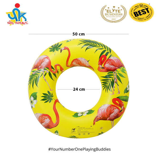 20 Inches Inflatable Cartoon Character Swim Ring Floater for Kids Boys and Girls