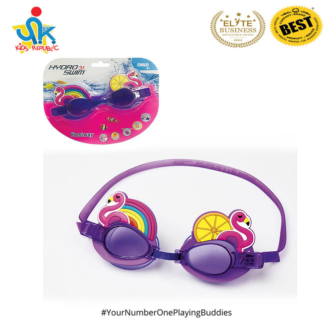Bestway Hydro-Swim Character Swimming Goggles for Kids (3years+)