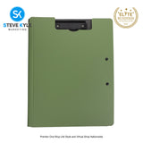 A4 Waterproof Foldable Clip File Thick Cover Folder Office Supply Stationary