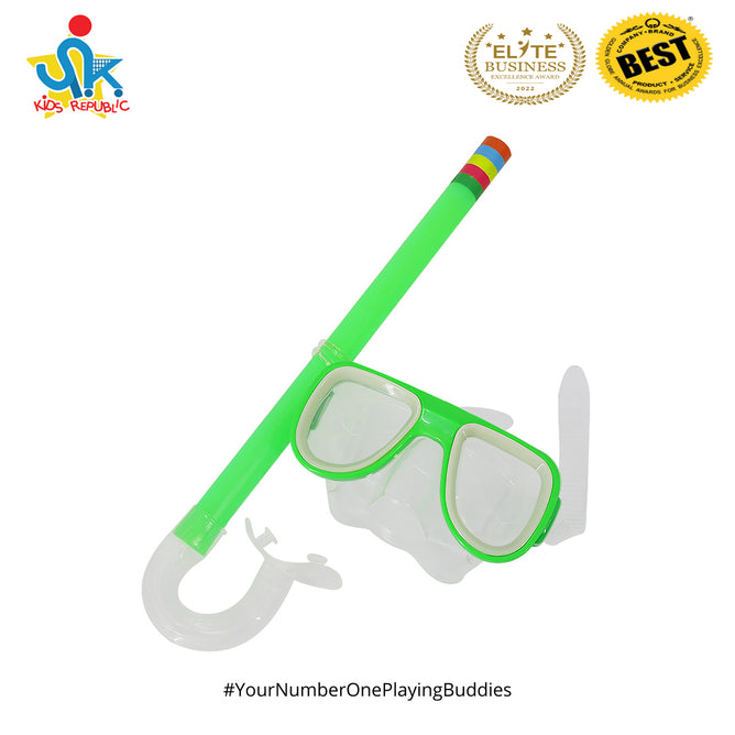 Kids Diving Goggles Mask Adjustable Snorkeling Gear Set for Outdoor Swimming