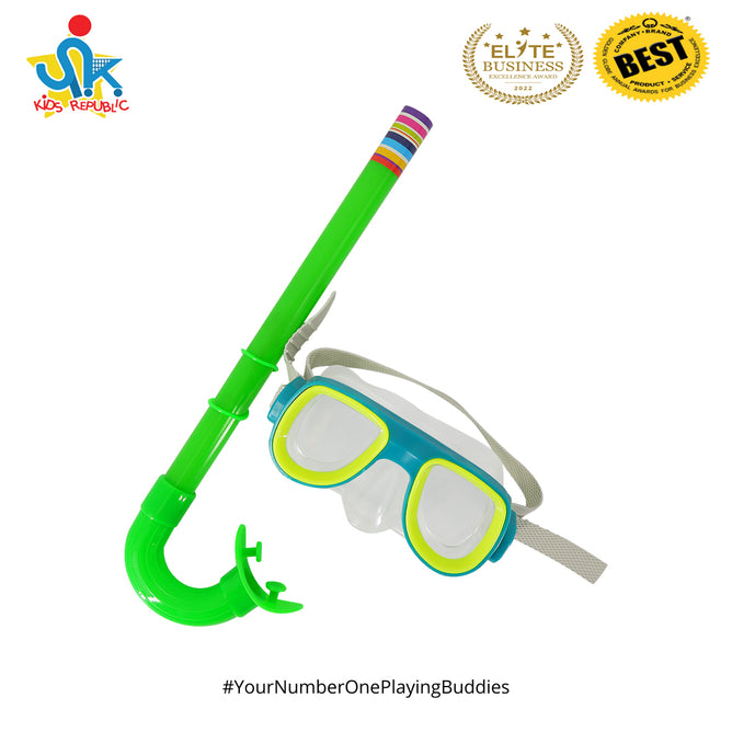 Kids Diving Goggles Mask Adjustable Snorkeling Gear Set for Outdoor Swimming