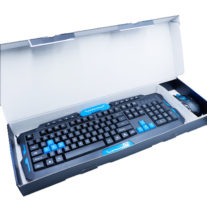 HK 8100 Gaming Wireless Keyboard set