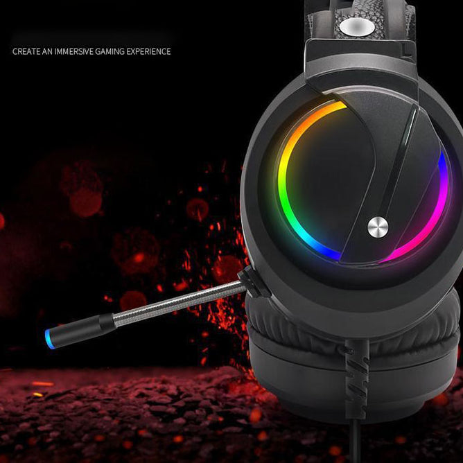 T1 Super Bass FUll Color RGB Lighting E-Sports Gaming Headset