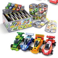 Random Design Cars Mini Carts Building Blocks