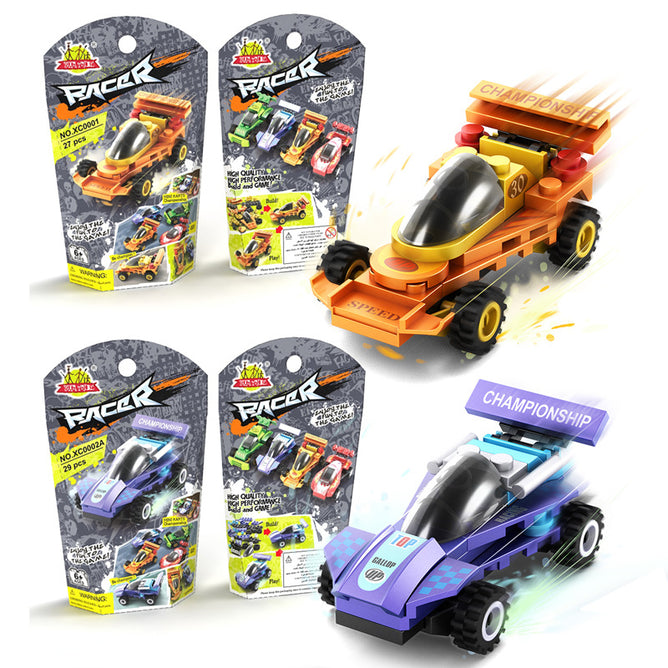 Random Design Cars Mini Carts Building Blocks