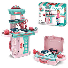 008-975 3 in 1 Little Doctor Medical Kit Playset - Pretend Play