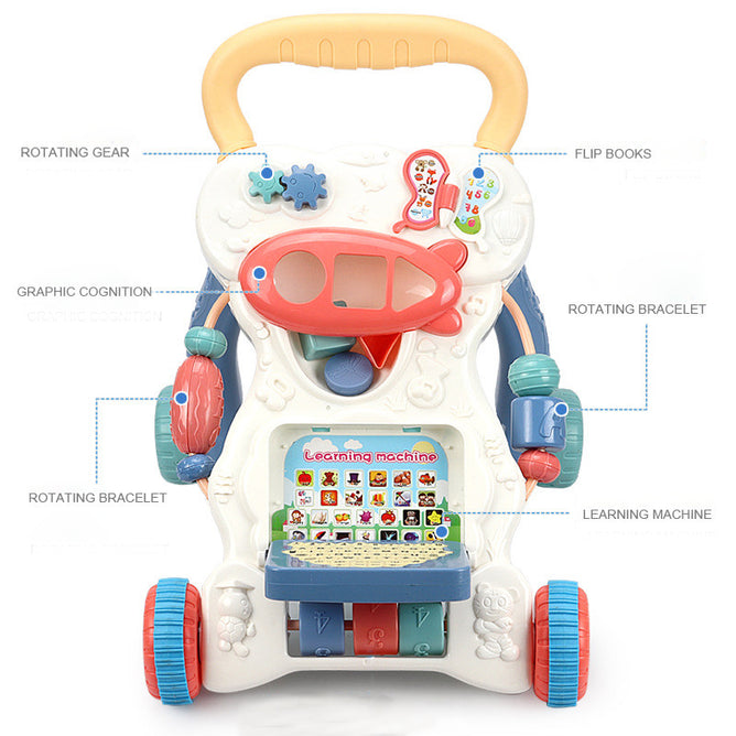 668-177 Multi-Function Baby Walker Cart