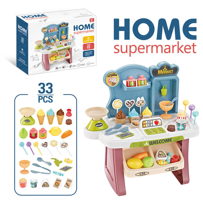 668 Home Mini Supermarket Toy - Pretend Play