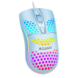 JM-G102 Honeycomb Shell RGB Gaming Mouse