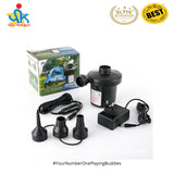 Portable Electric Air Pump Quick Fill with 3 Nozzles for Inflatable Swimming Pool
