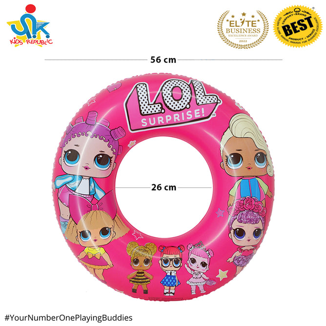 22 Inches Inflatable Cartoon Character Swim Ring Floater for Kids Boys and Girls