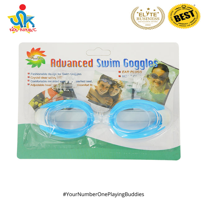 Kids Swimming Goggles Pool Beach Sea Swim Glasses with Ear Plug Nose Clip