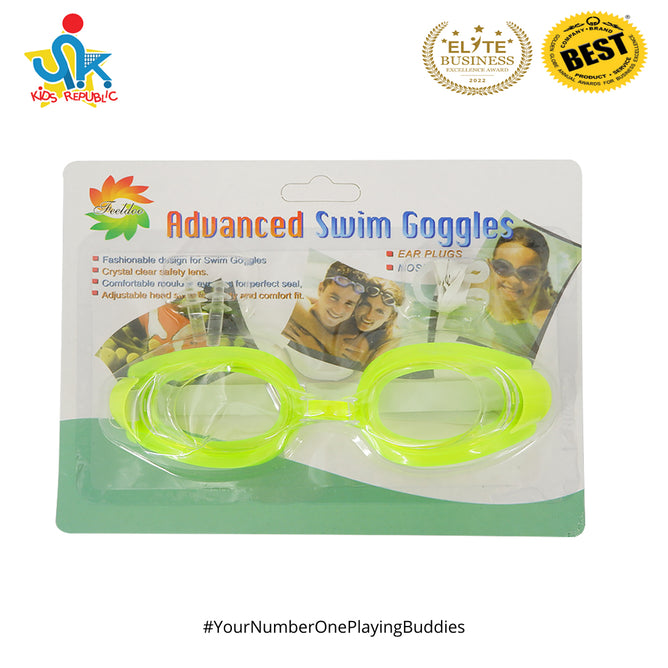 Kids Swimming Goggles Pool Beach Sea Swim Glasses with Ear Plug Nose Clip