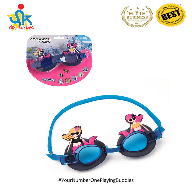 Bestway Hydro-Swim Character Swimming Goggles for Kids (3years+)