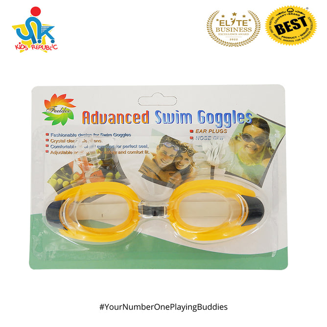 Kids Swimming Goggles Pool Beach Sea Swim Glasses with Ear Plug Nose Clip