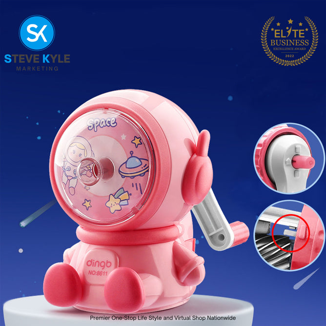 Astronaut Design Sharpener Creative Practical Gifts for Kids School Supplies New stationery for student