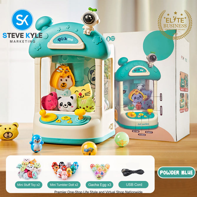 Super Large Claw Machine Rechargeable Electronic Music Doll Machine Best Gift