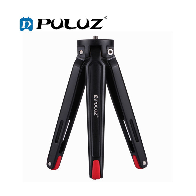 PULUZ PU3014 Pocket Mini Metal Desktop Tripod Mount with 1/4 inch to 3/8 inch Thread Adapter Screw for DSLR & Digital Cameras