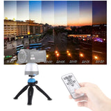 PULUZ PU361 Pocket Mini Tripod Mount with 360 Degree Ball Head for Smartphones, DSLR & Action Cameras