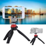 PULUZ PU361 Pocket Mini Tripod Mount with 360 Degree Ball Head for Smartphones, DSLR & Action Cameras