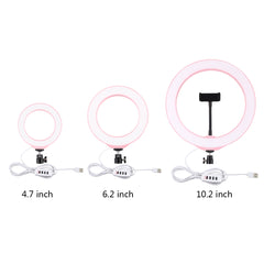 PULUZ PU378 6.2 inch 3 Modes USB Dimmable LED Ring for Vlogging, Photography & Video Lights