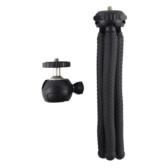 PULUZ PU435 Mini Octopus Flexible Tripod Holder with Ball Head for SLR Cameras, GoPro, Cellphone, Size: 25cmx4.5cm