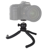 PULUZ PU435 Mini Octopus Flexible Tripod Holder with Ball Head for SLR Cameras, GoPro, Cellphone, Size: 25cmx4.5cm