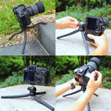PULUZ PU435 Mini Octopus Flexible Tripod Holder with Ball Head for SLR Cameras, GoPro, Cellphone, Size: 25cmx4.5cm