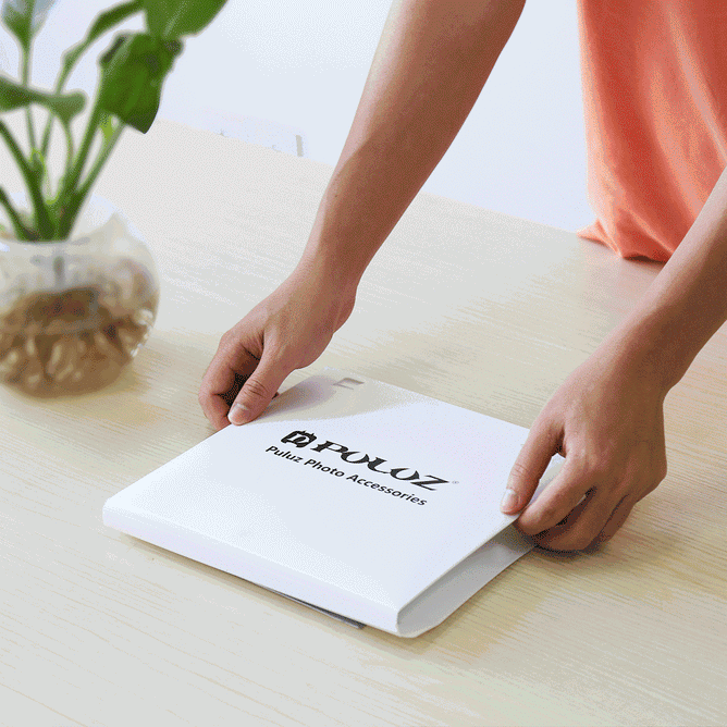 PULUZ PU5021 20cm Folding Portable 550LM 1 LED Light Photo Lighting Studio Shooting Tent Box Kit with 6 Colors Backdrops