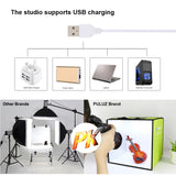 PULUZ PU5032G 30m Folding Portable Ringlight Photo Lighting Studio Shooting Tent Box Kit