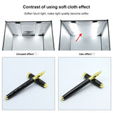PULUZ PU5060 Photo Studio Light Box Portable 60cm Photography Tent Kit with 3 Removable Backdrop