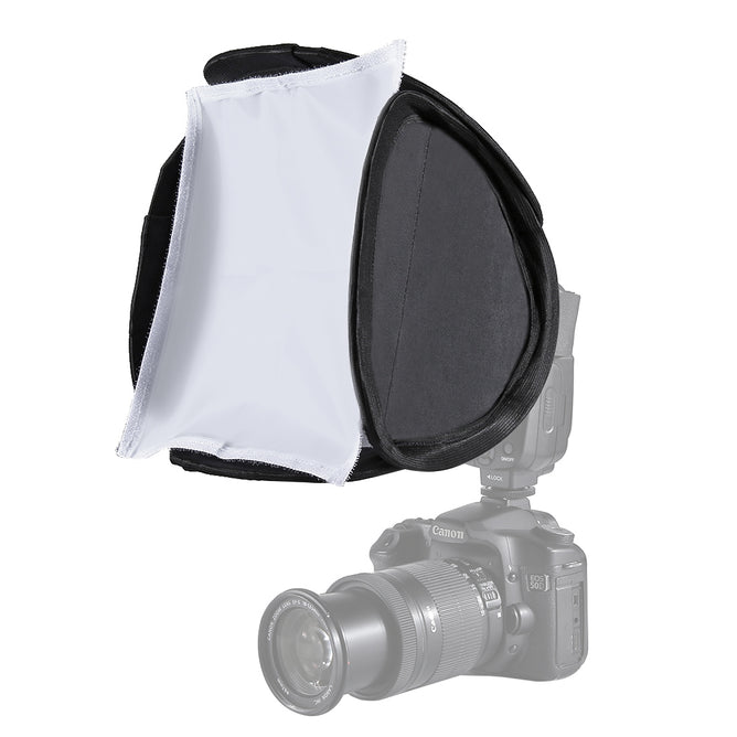 PULUZ PU5123 Foldable Soft Flash Light Diffuser Softbox Cover (Size: 23cm x 23cm)