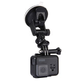 PULUZ PU51 Car Suction Cup Mount with Screw & Tripod Mount Adapter & Storage Bag for Action Camera