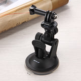 PULUZ PU51 Car Suction Cup Mount with Screw & Tripod Mount Adapter & Storage Bag for Action Camera