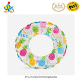 Intex 20/24inch Inflatable Lively Print Swim Rings for Kids Outdoor Fun