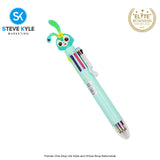 Cute 3D Cartoon Design Ballpoint Pen Stationery Supply for Kids (7 Colors)